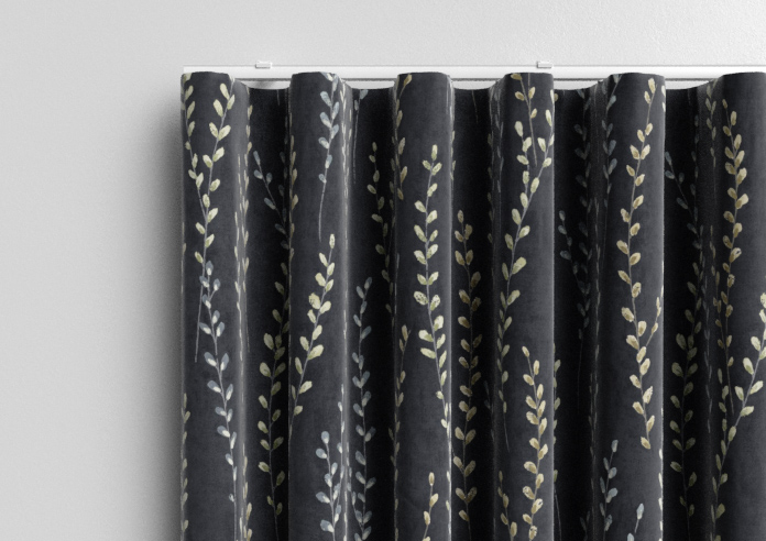 Willow Field, Onyx - Made to Measure Curtains - Image 13